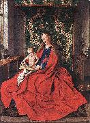 Jan Van Eyck, Madonna with the Child Reading